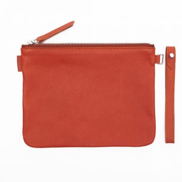 Orange-Pouch-With-Strap-Back