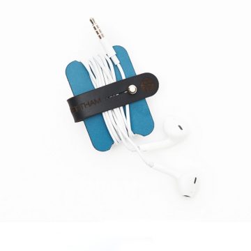 Teal Headphone Cable Tidy