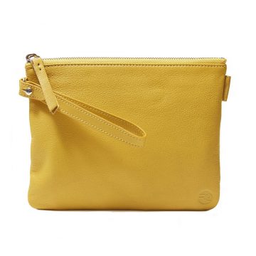 Yellow Pouch with Strap